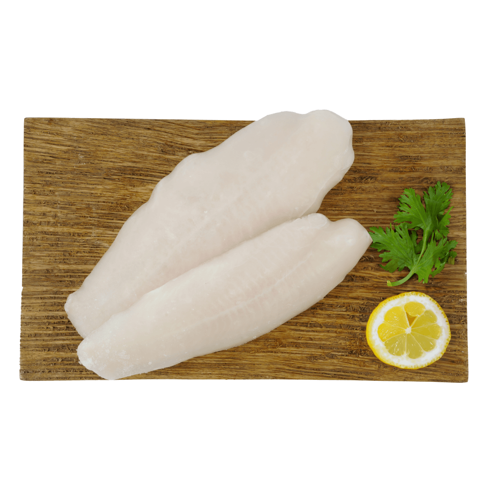 Frozen Indian Basa Fillet Trimmed (White) 10% Glaze