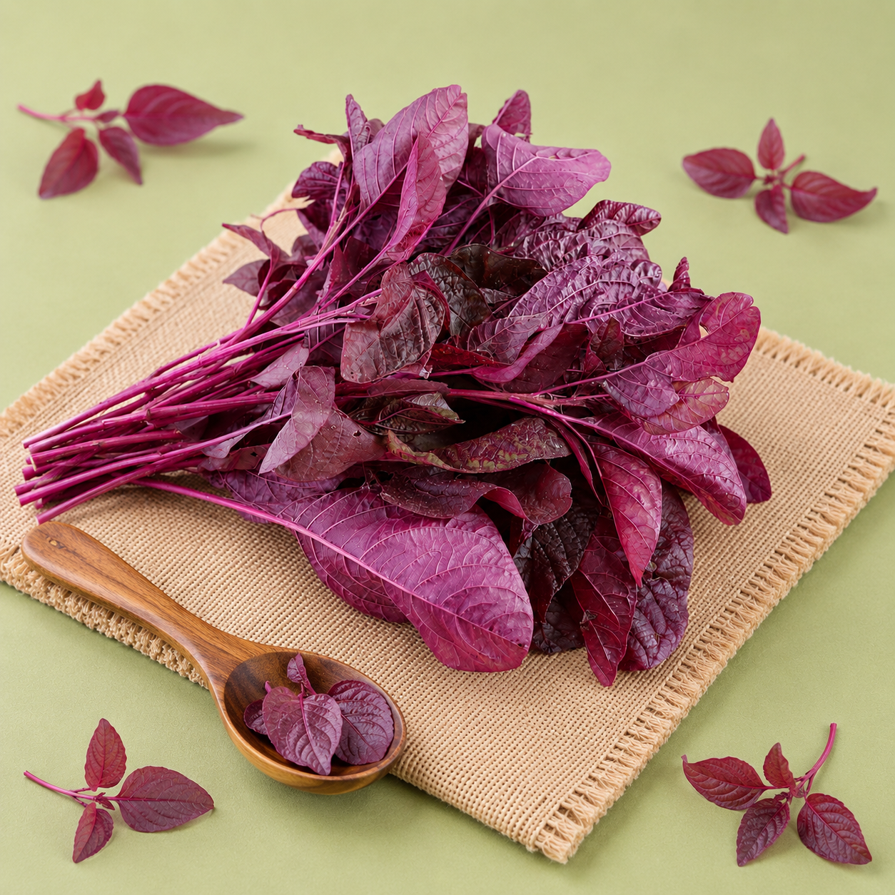 Amaranthus Red Leaves