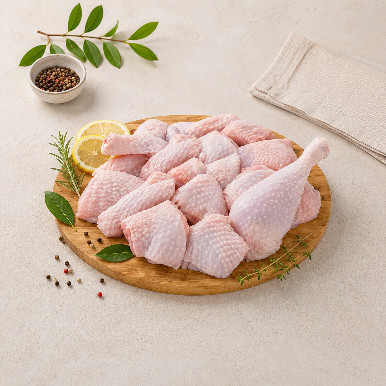 Chicken Curry Cut with skin large (100 to 140gms)