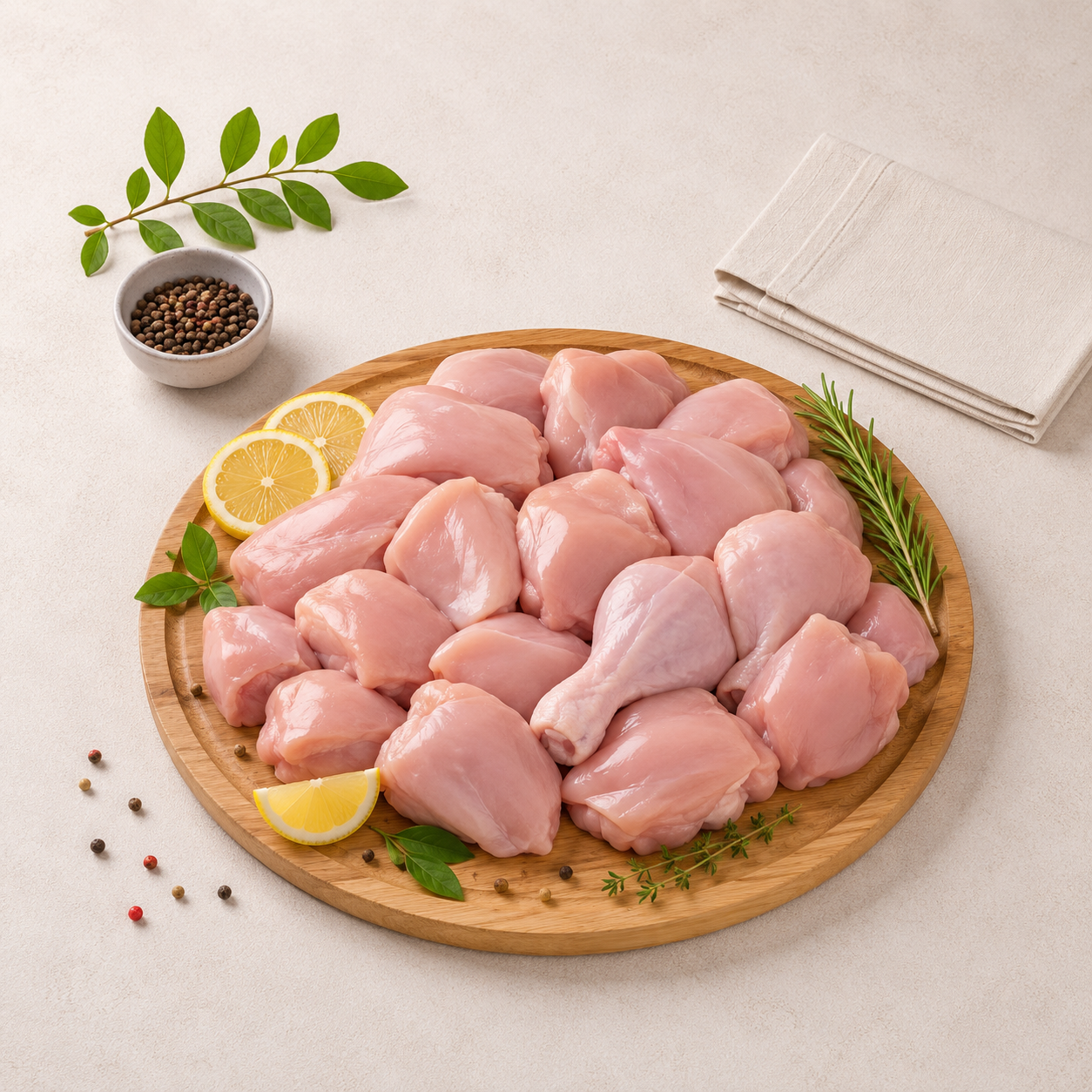 Chicken Curry Cut without skin Large (100 to 140gms)