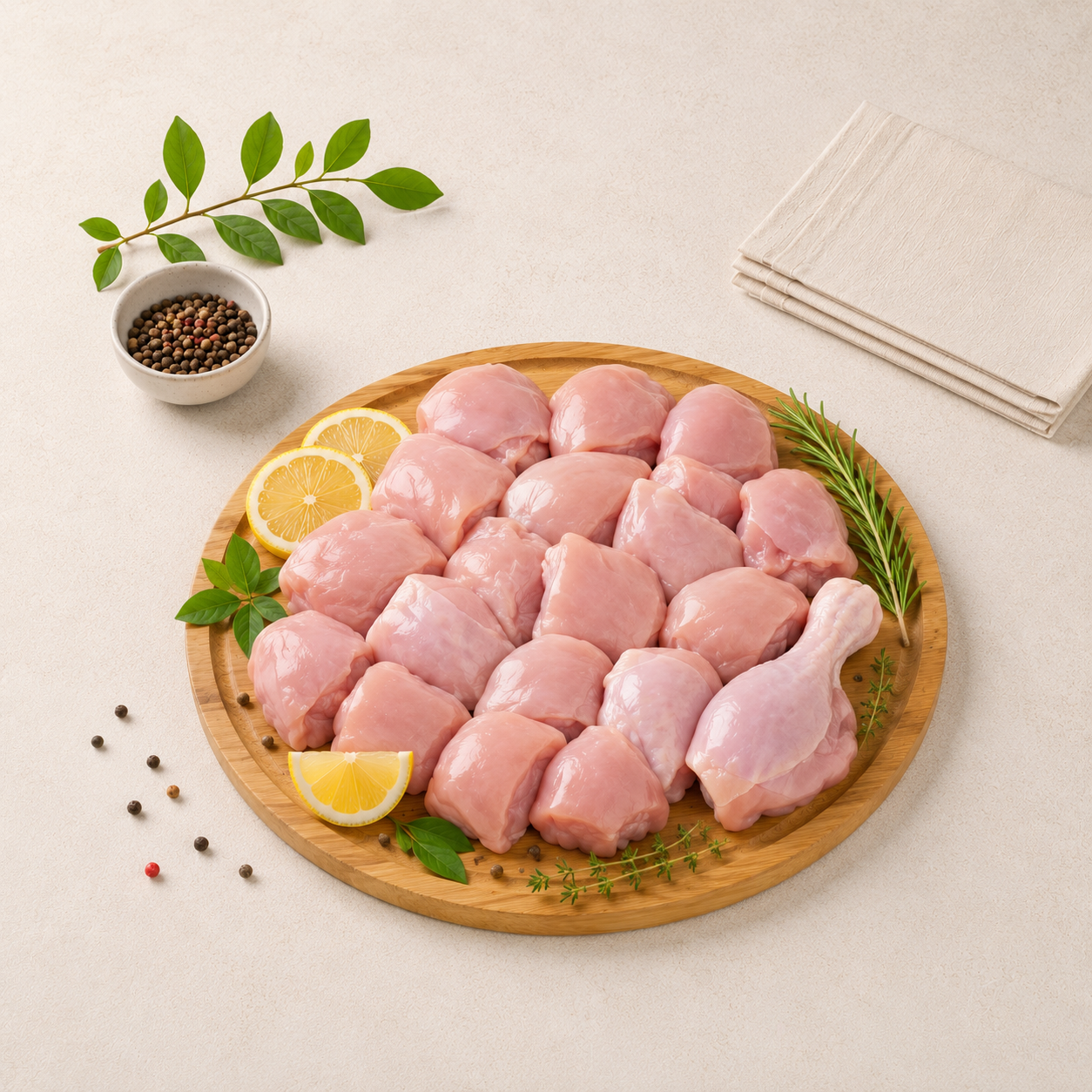 Chicken Curry Cut without skin Medium (60 to 90 gms)