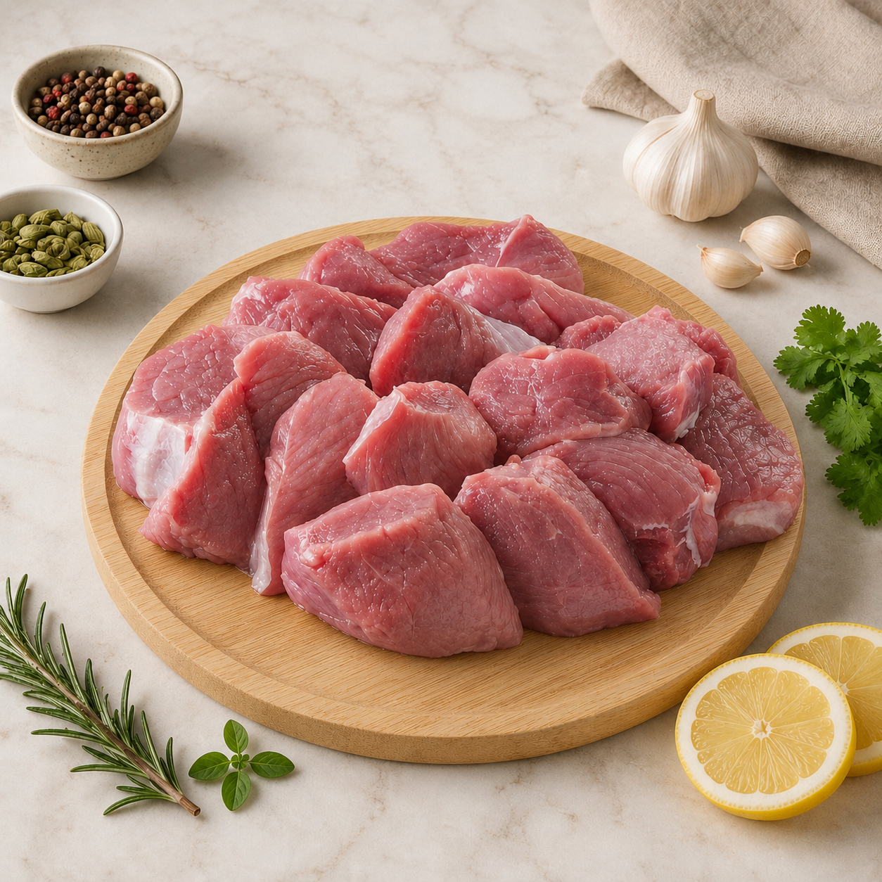 Fresh Mutton Goat Boneless Premium
