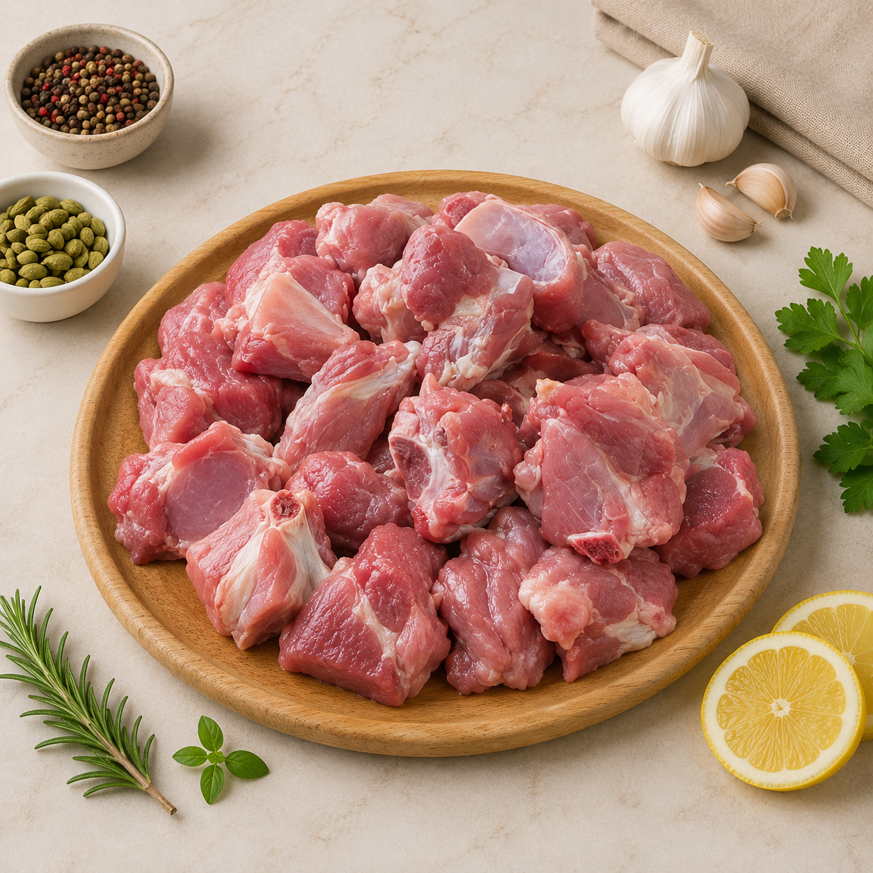 Fresh Mutton Lamb Boneless Standard