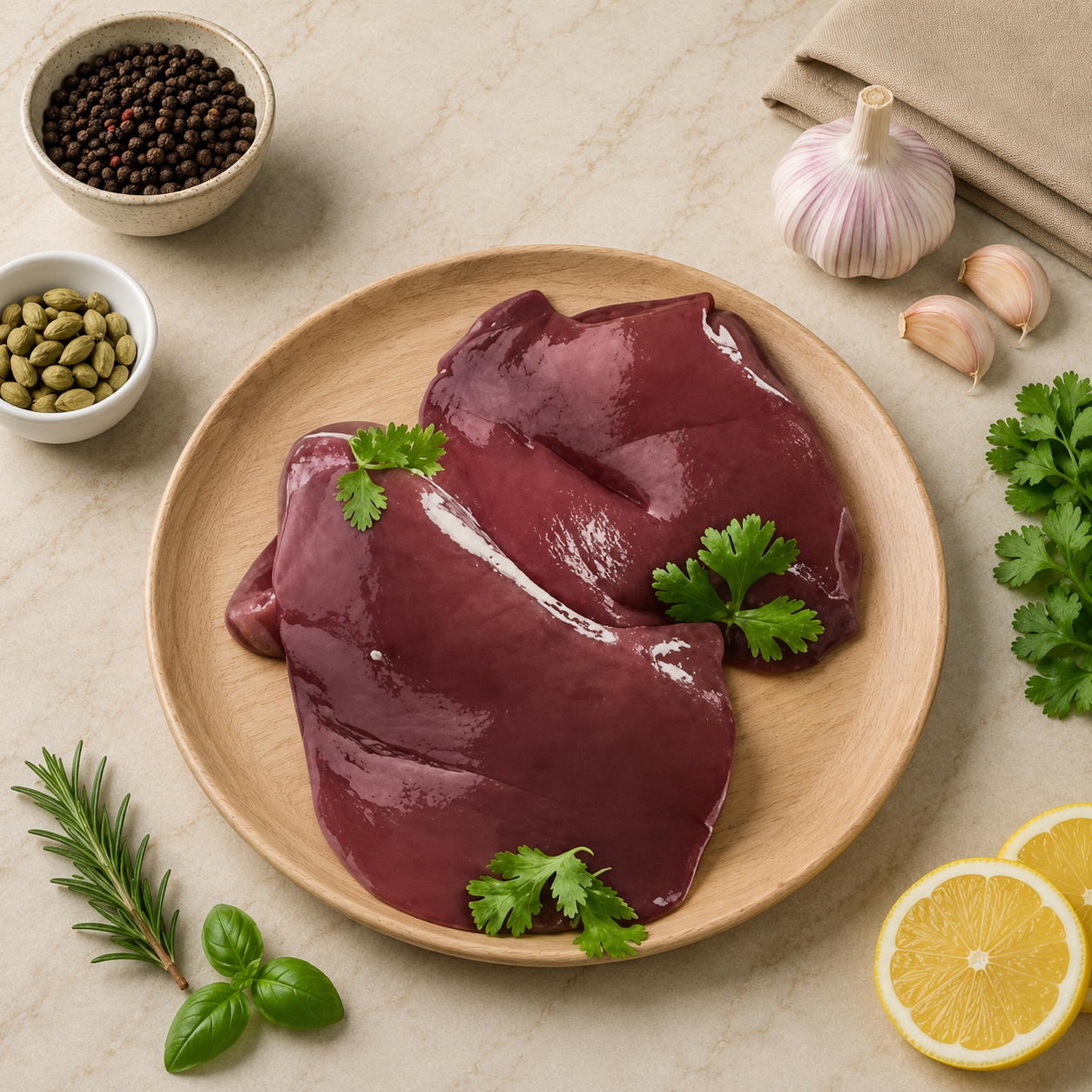 Fresh Mutton Goat Liver Premium