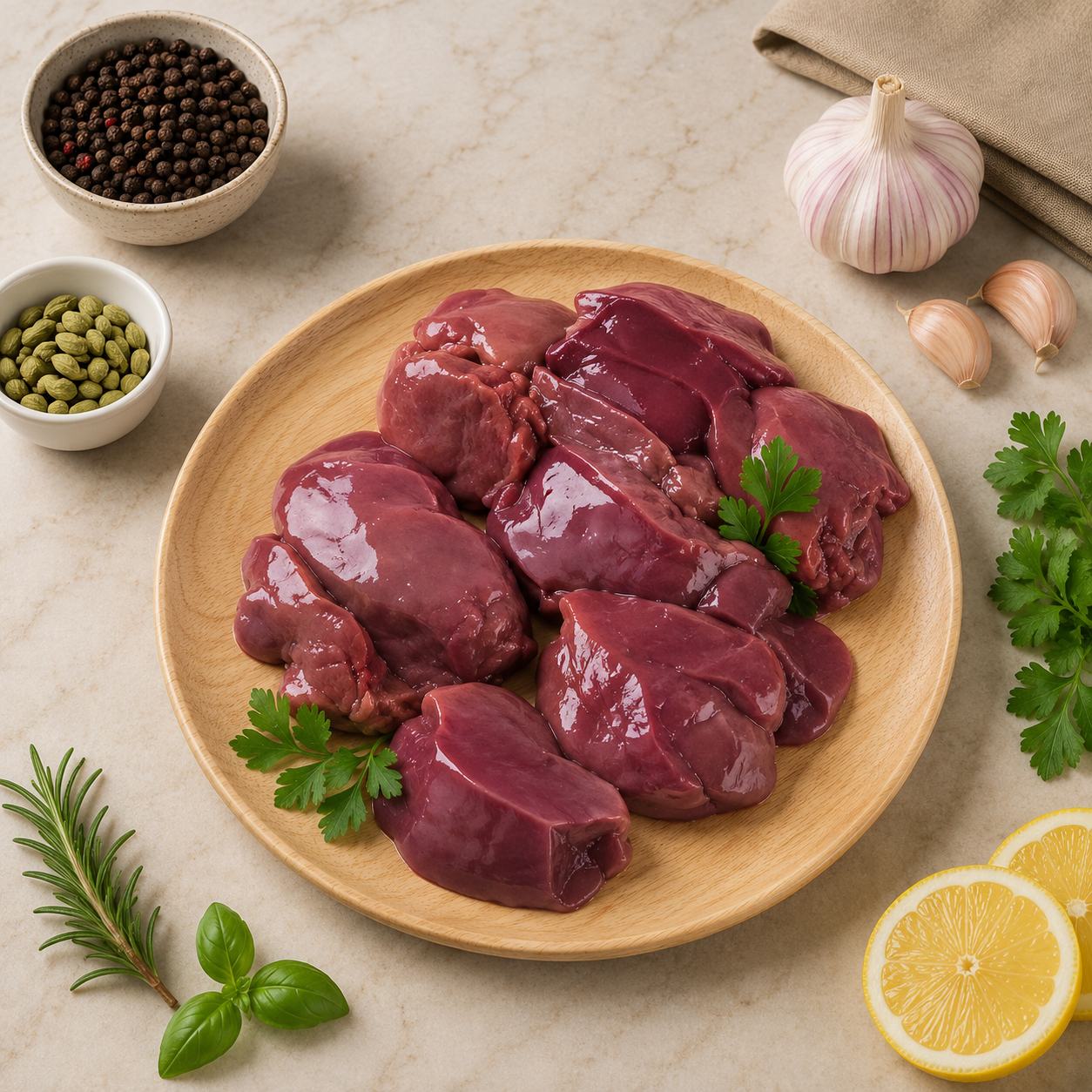 Fresh Mutton Goat Liver Standard