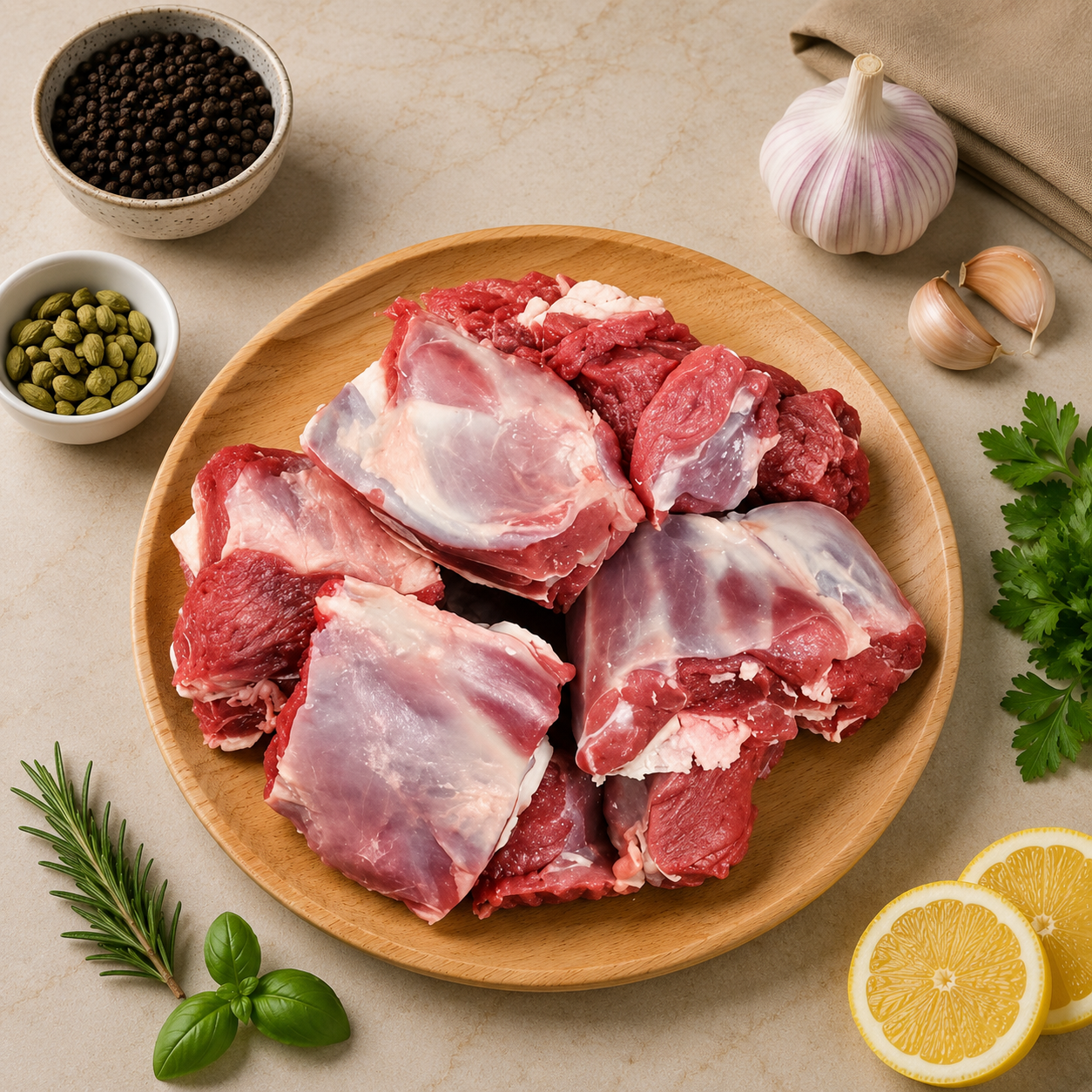 Fresh Mutton Goat Baby Leg cut Standard