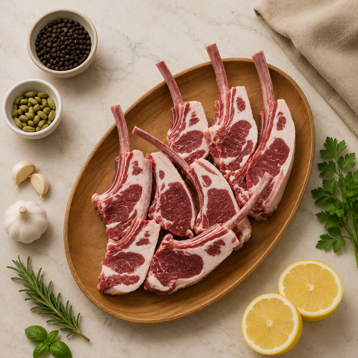 Fresh Mutton Lamb Baby Leg cut Standard