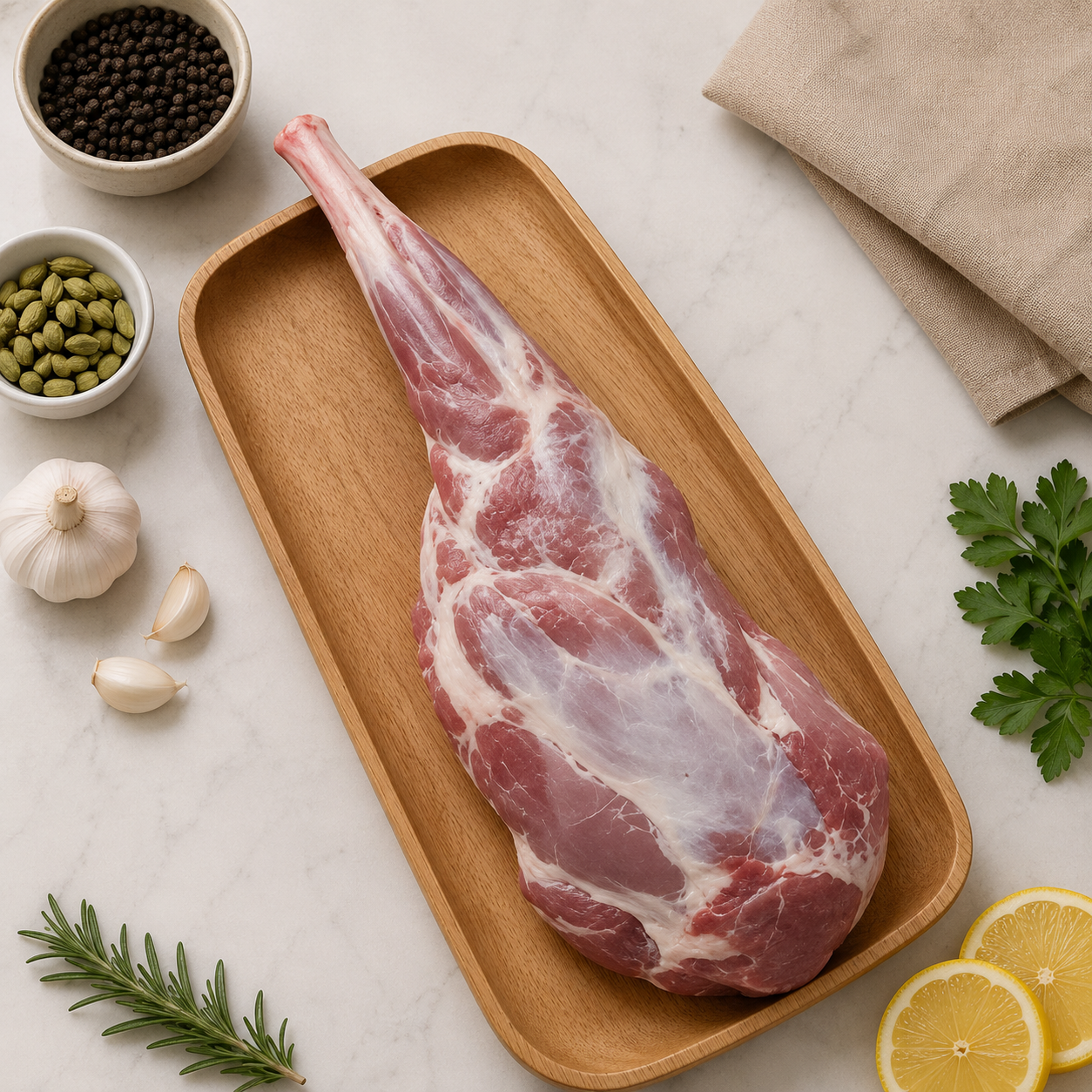 Fresh Mutton Lamb Baby Leg Full Standard