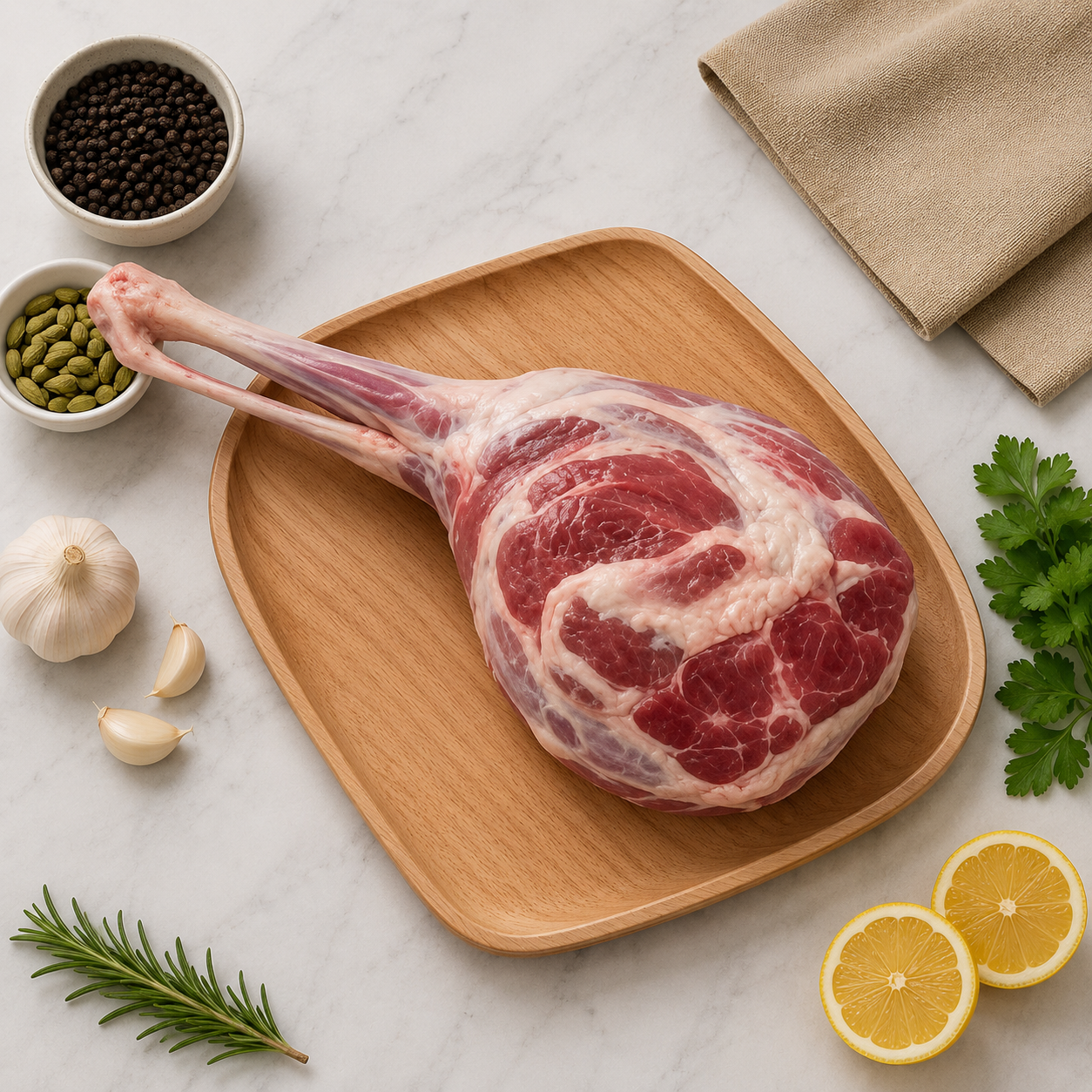 Fresh Mutton Lamb Leg Full Premium