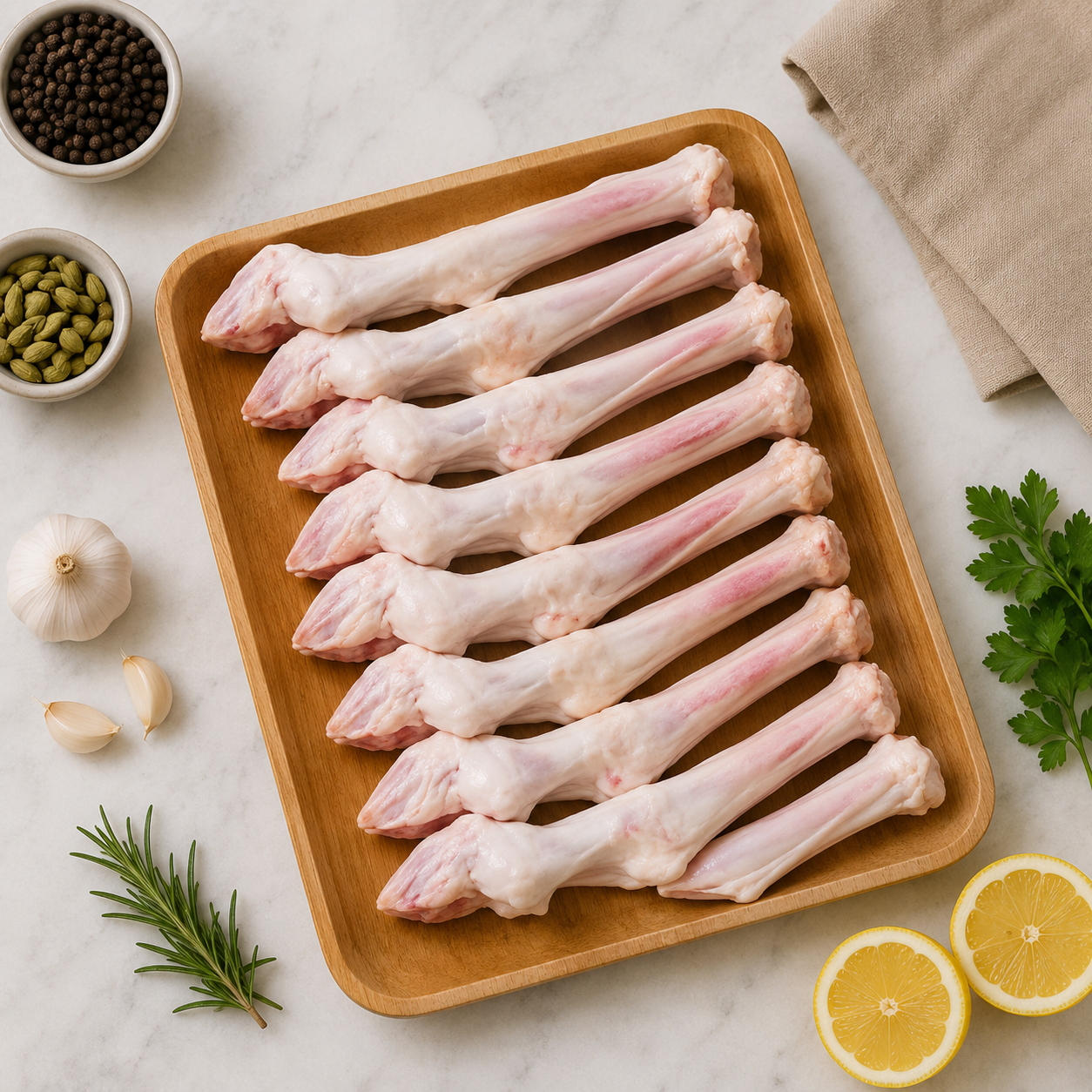 Fresh Mutton Lamb Paya Standard 12 Piece