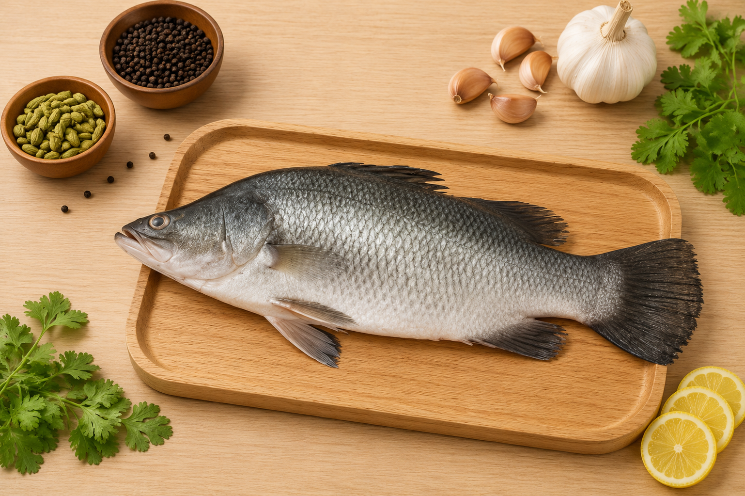 Bhetki Barramundi Koduva Fish