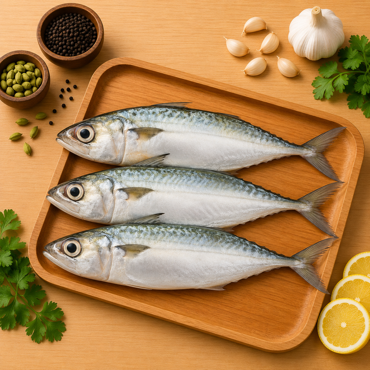 Indian Mackerel Bangada Fish