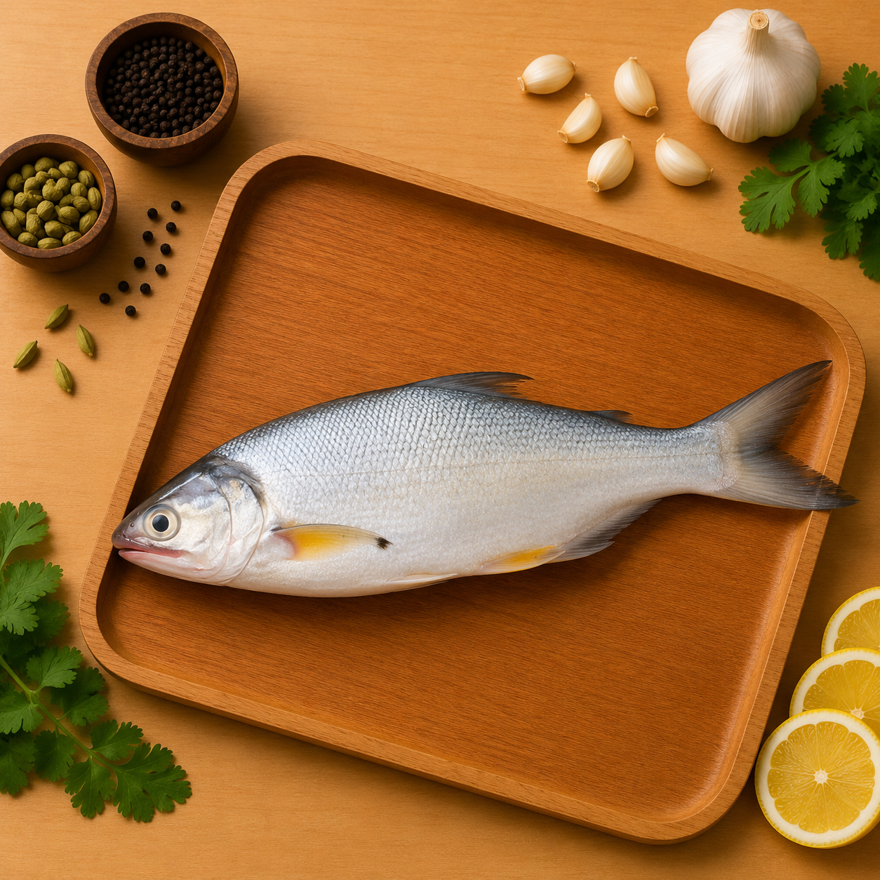 Indian Salmon White Fish