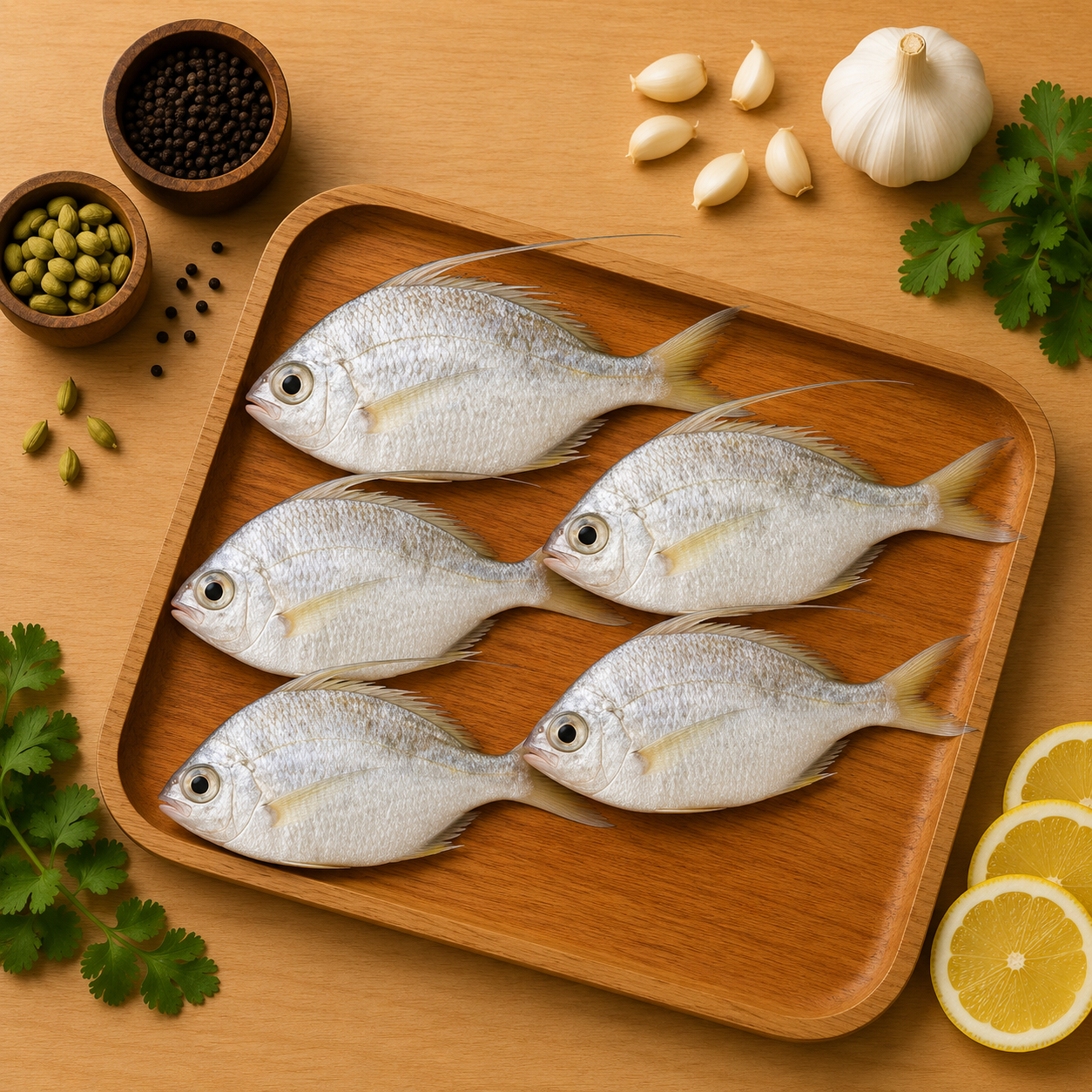 Long Rayed Silver Biddy/Pranjil Fish