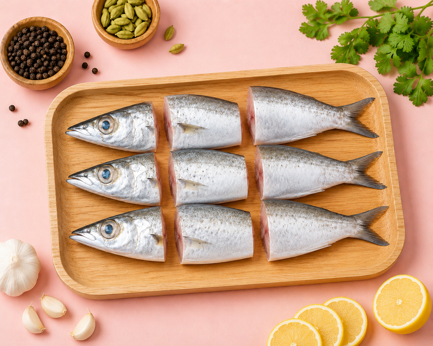 Sardine/Mathi Fish Cleaned Curry Cut
