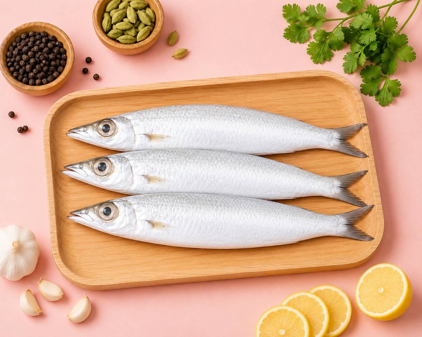 Sardine/Mathi Fish Whole Cleaned