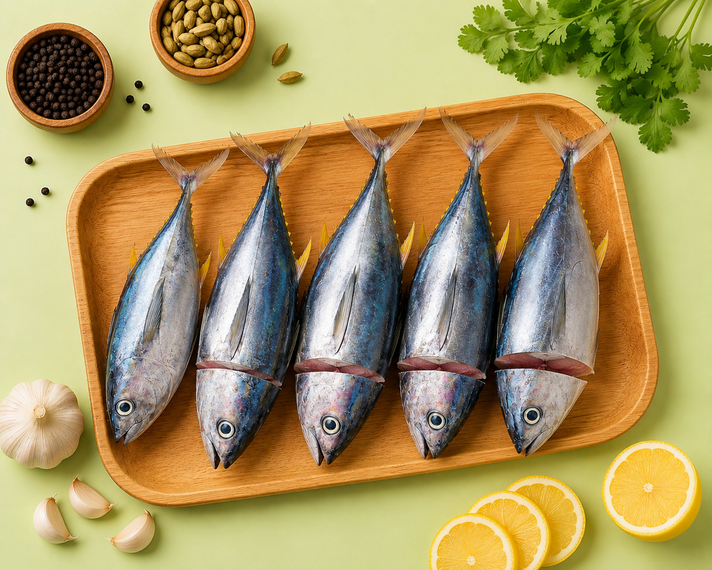 Tuna Fish Cleaned Curry Cut