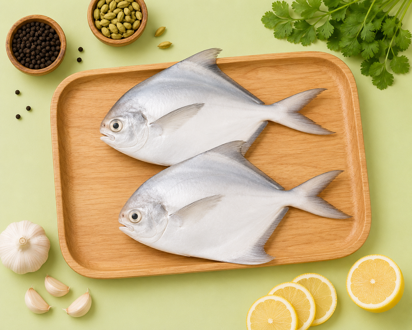 White Pomfret Fish